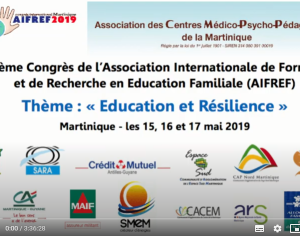 video Congrès AIFREF Education et Résilience - mai 2019
